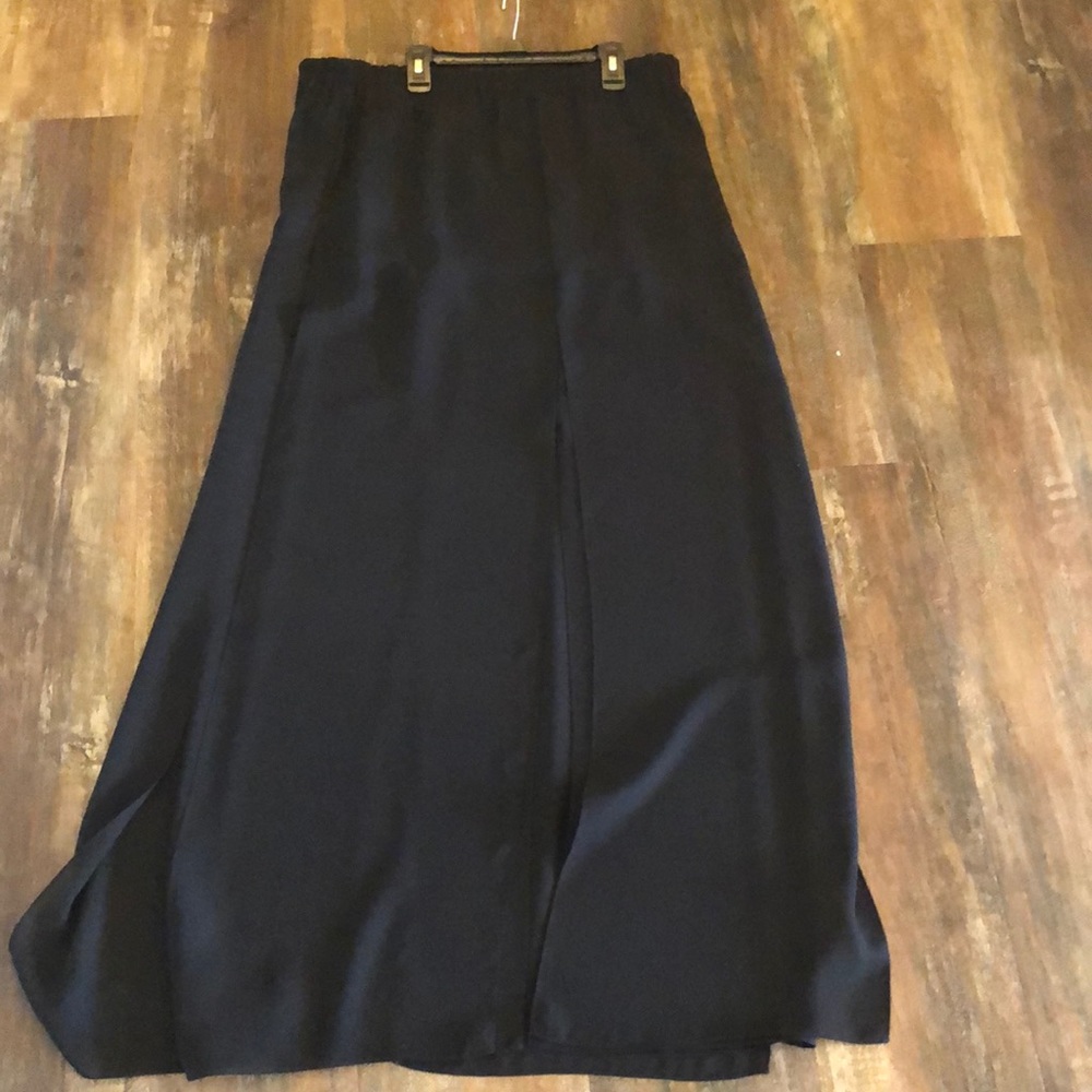 Adrianna Papell Full length black skirt, evening